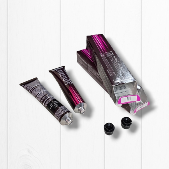 L'Oreal Professionnel DIARichesse 2 Tubes Ammonia-Free 6.23/6VG Hazelnut Honey - Picture 12 of 16